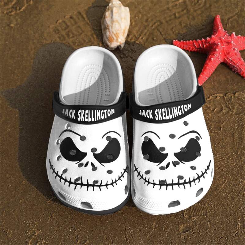 Jack Skellington Crocband Crocs Clog Shoes