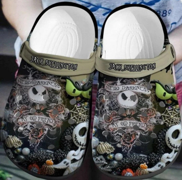 Jack Skellington Crocs Clog Shoes