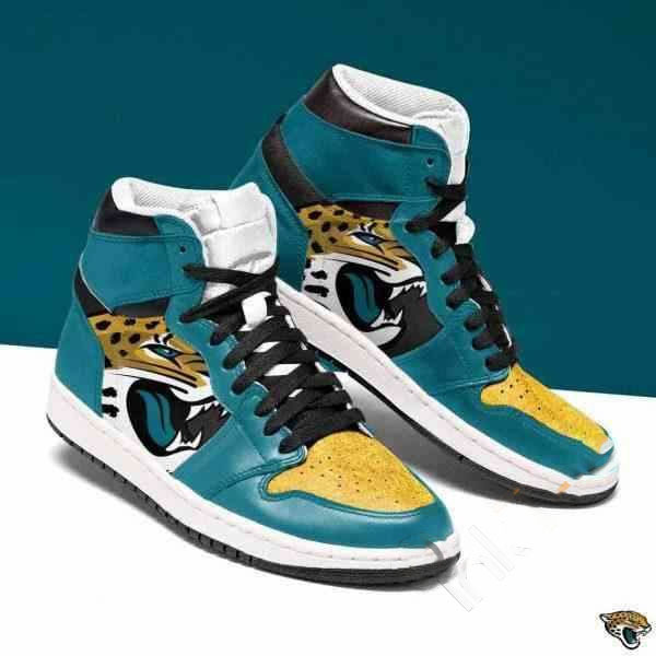 Jacksonville Jaguars Nfl Football Custom Air Jordan Shoes