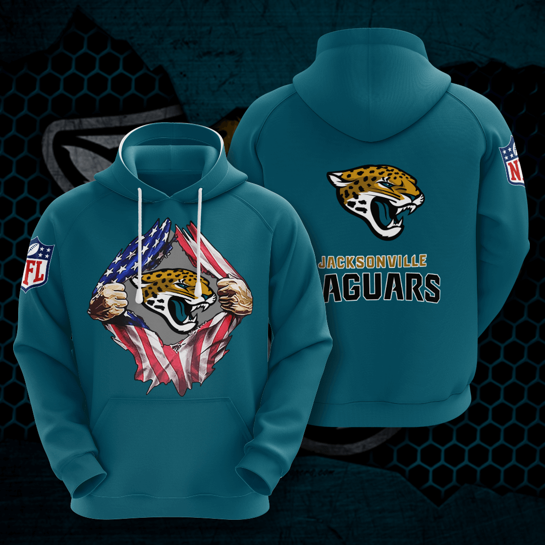 Jacksonville Jaguars Custom Hoodie 3D