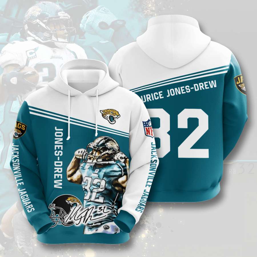 Jacksonville Jaguars Custom Hoodie 3D