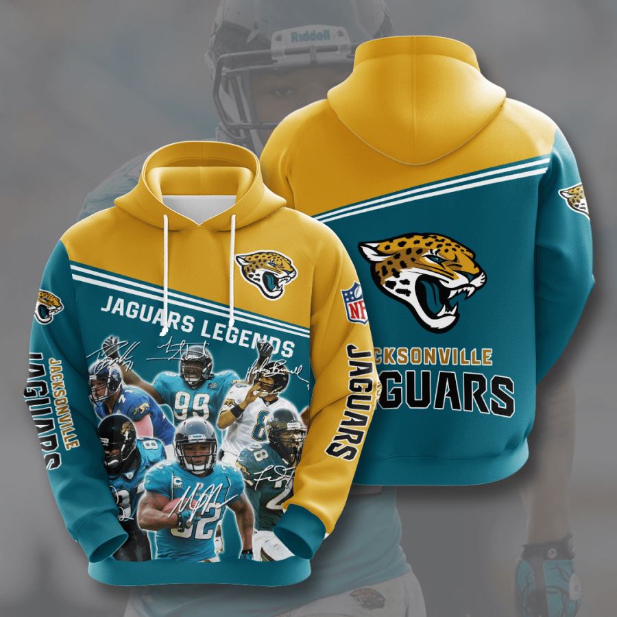 Jacksonville Jaguars Custom Hoodie 3D