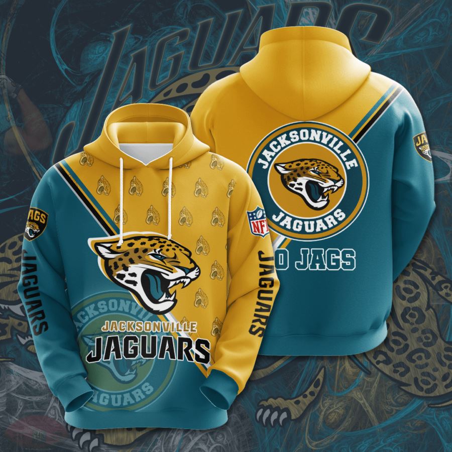 Jacksonville Jaguars Custom Hoodie 3D