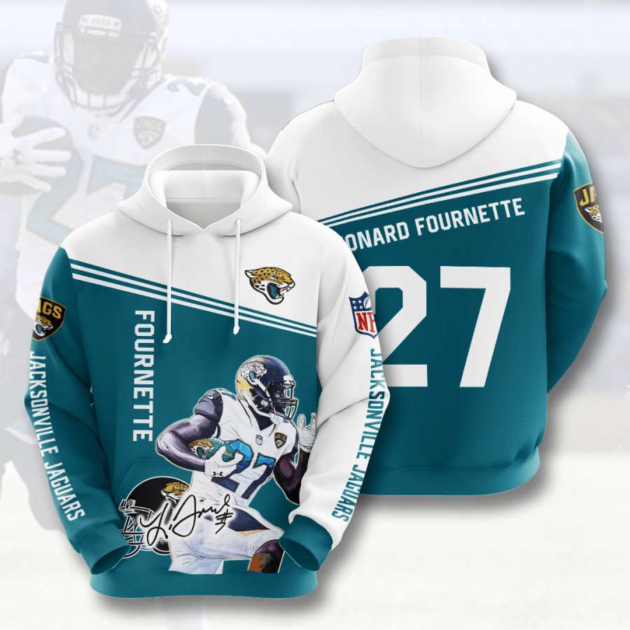 Jacksonville Jaguars Custom Hoodie 3D