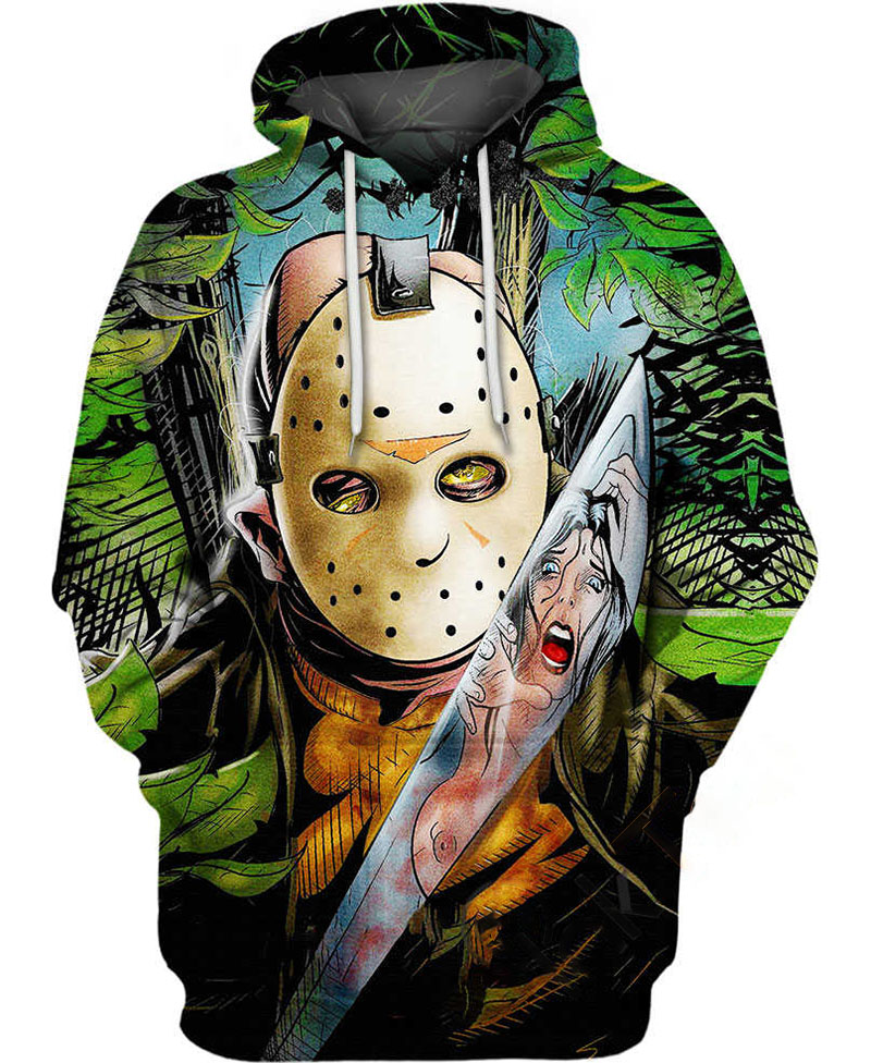 Jason Voorhees Hoodie 3D