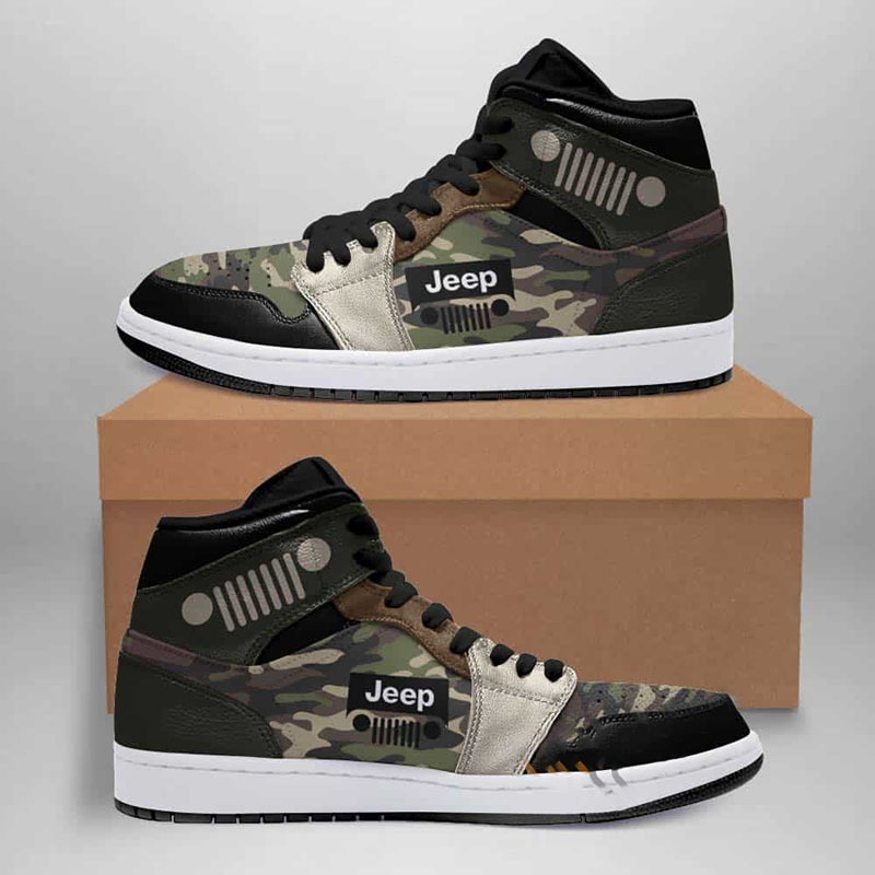 Jeep Custom Air Jordan Shoes
