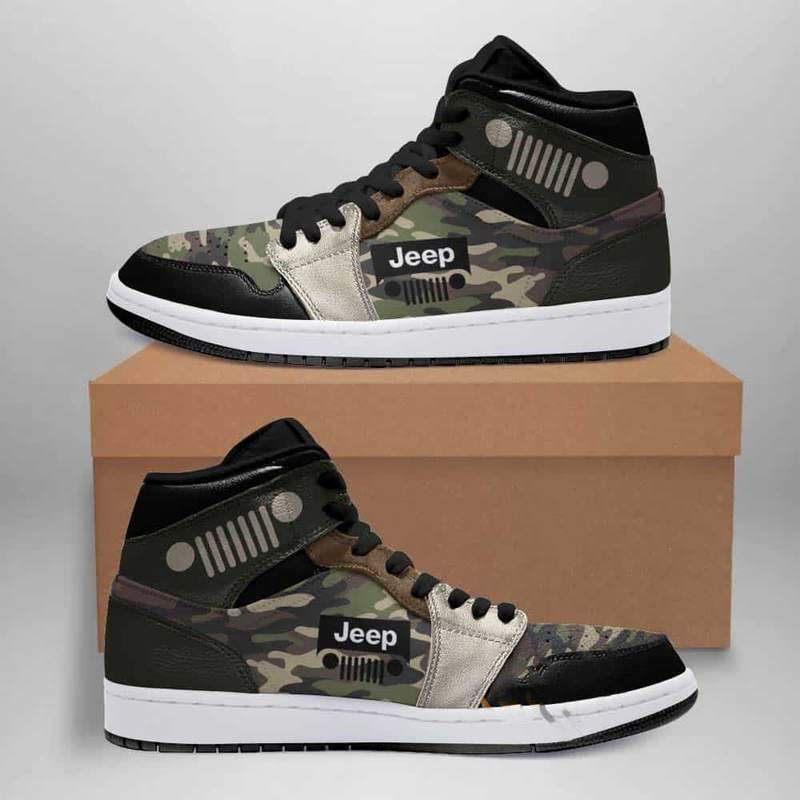 Jeep Custom Air Jordan Shoes