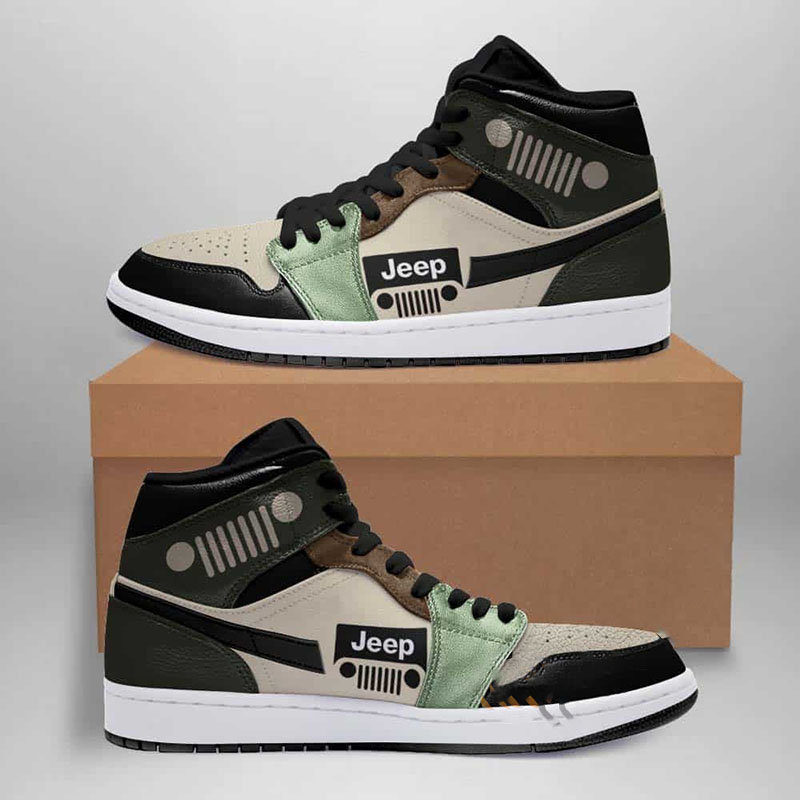 Jeep Custom Air Jordan Shoes