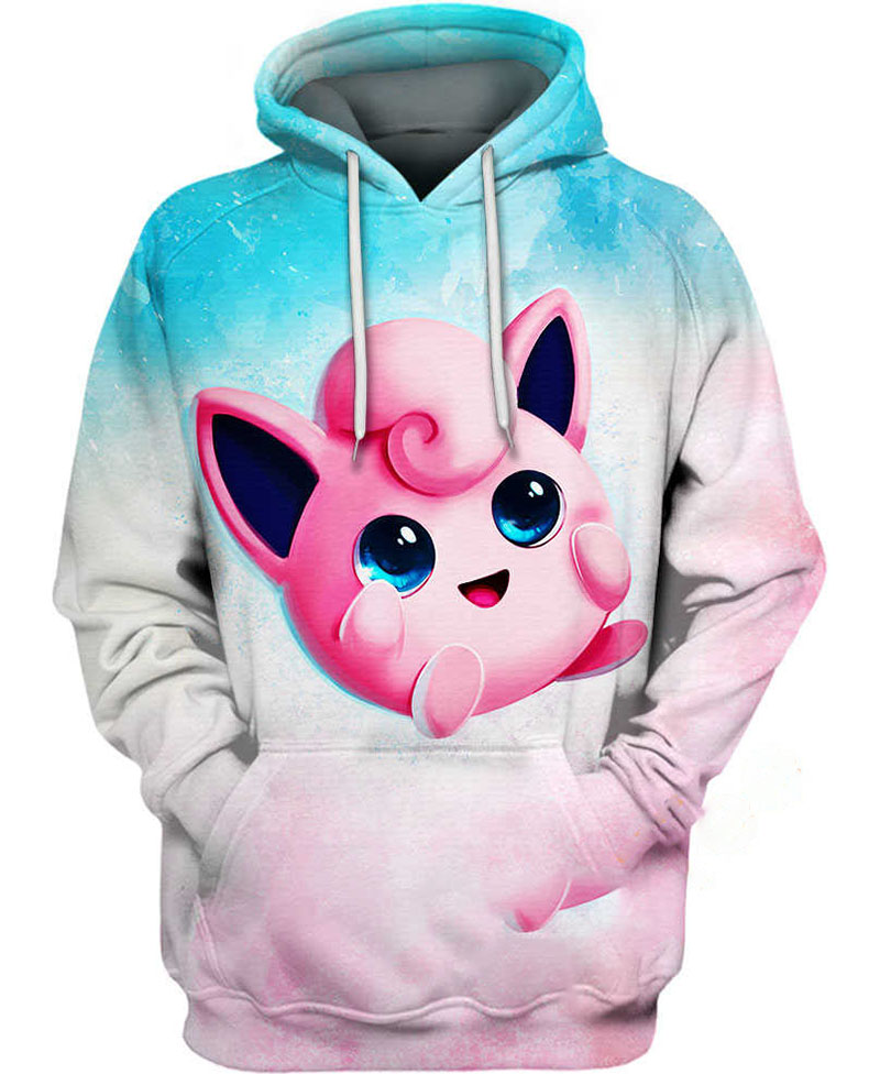 Jigglypuff Hoodie 3D