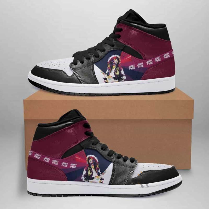 Jimmy Page Custom Air Jordan Shoes