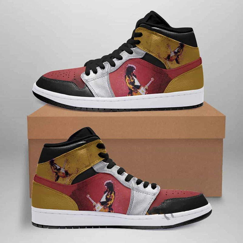 Jimmy Page Custom Air Jordan Shoes