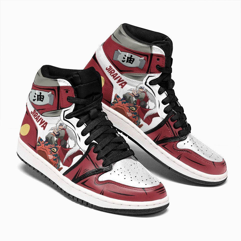 Jiraiya Frog Naruto Custom Anime Air Jordan Shoes