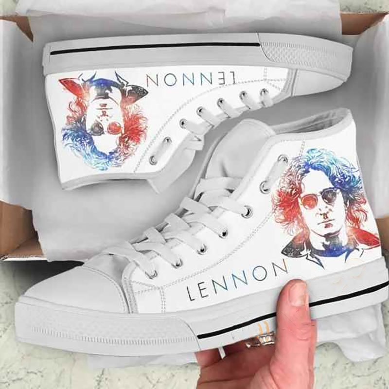 John Lennon High Top Shoes