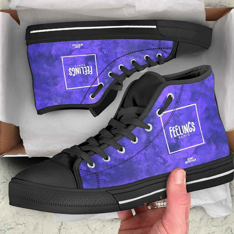 John Newman High Top Shoes