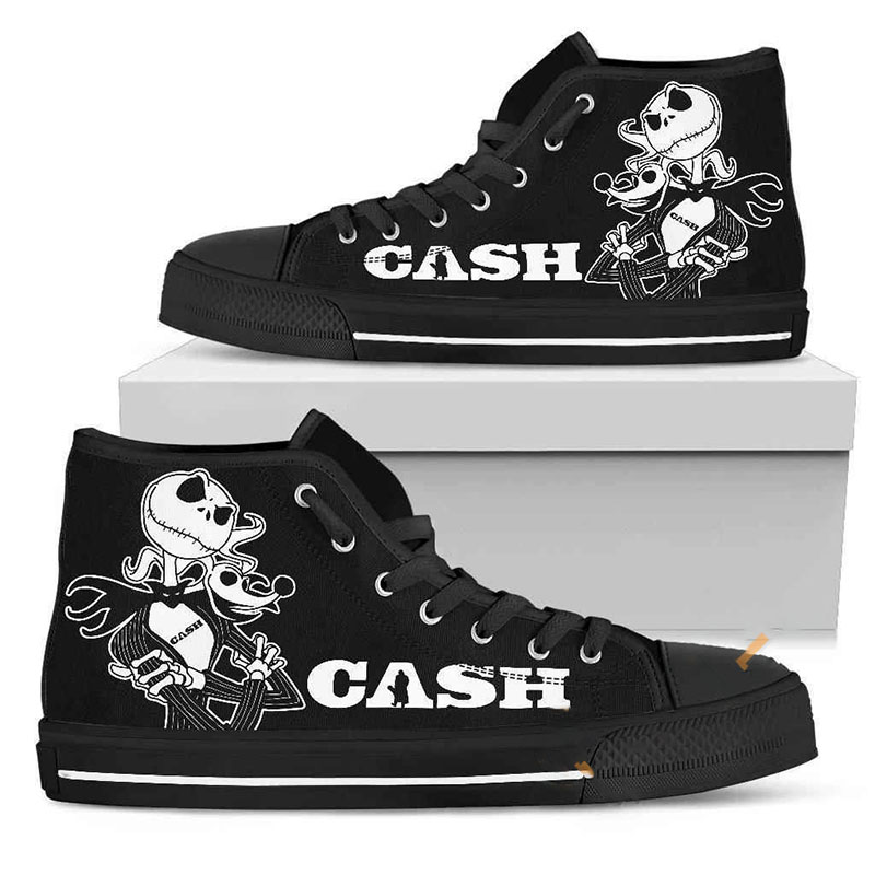 Johnny Cash High Top Shoes