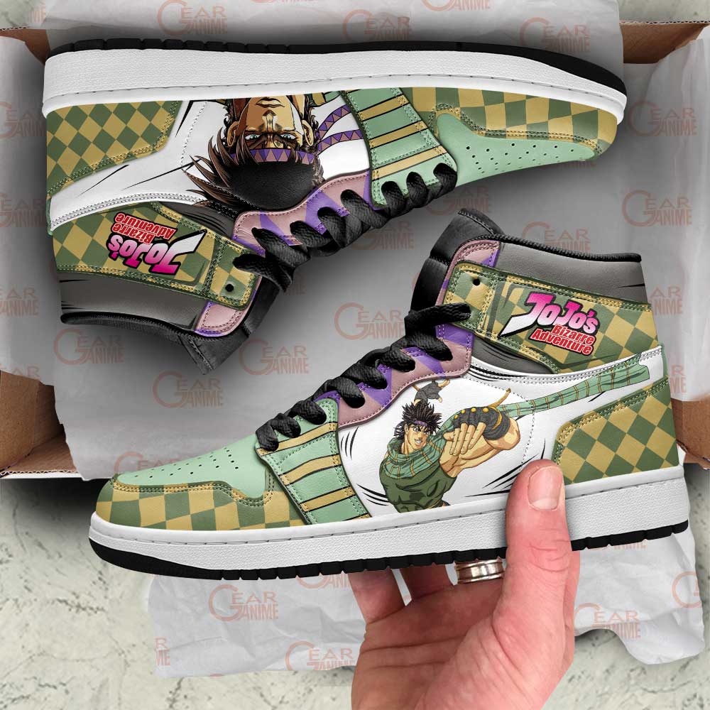 Jojo’s Bizarre Adventure Sneakers Joseph Joestar Anime Air Jordan Shoes