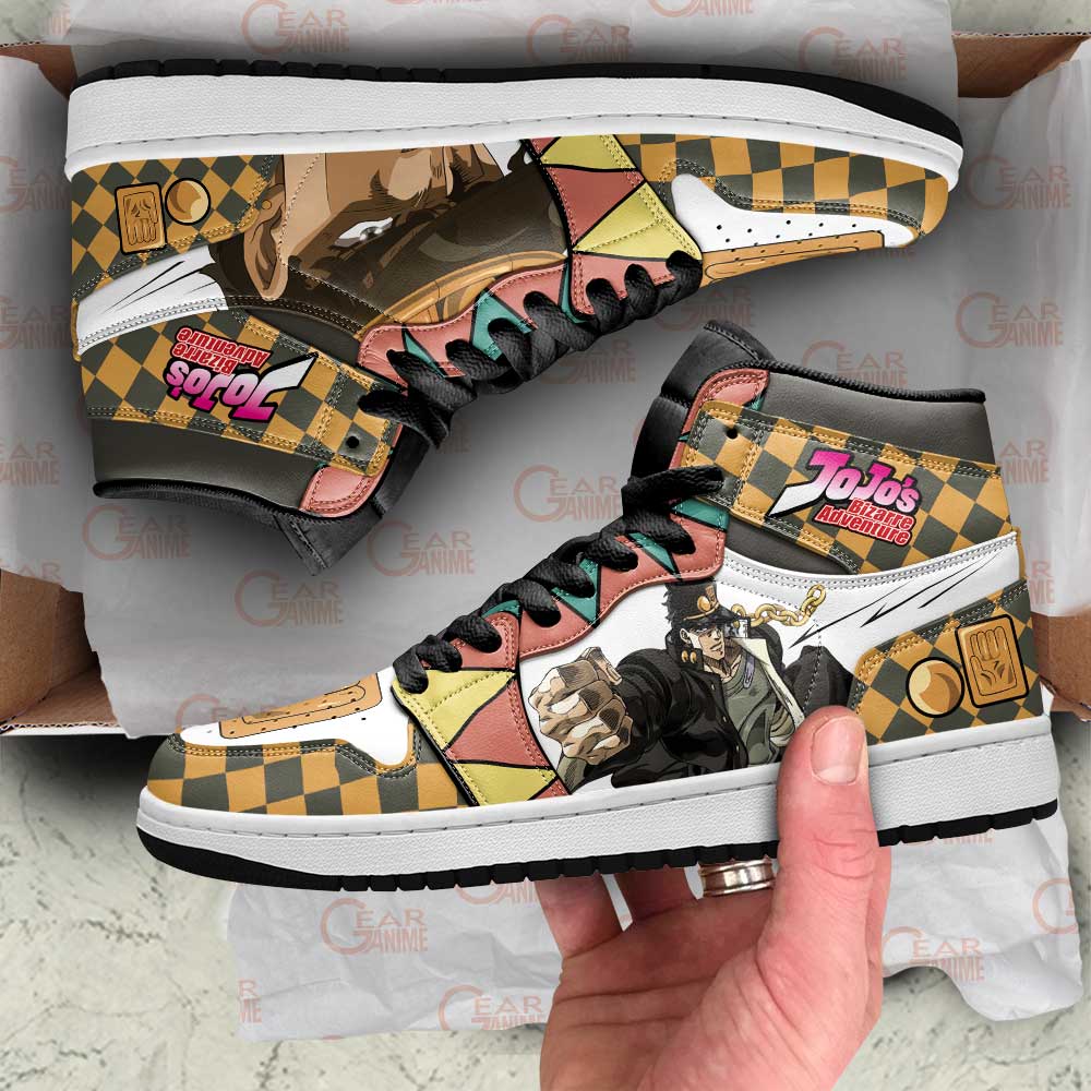 Jojo’s Bizarre Adventure Sneakers Jotaro Kujo Anime Air Jordan Shoes