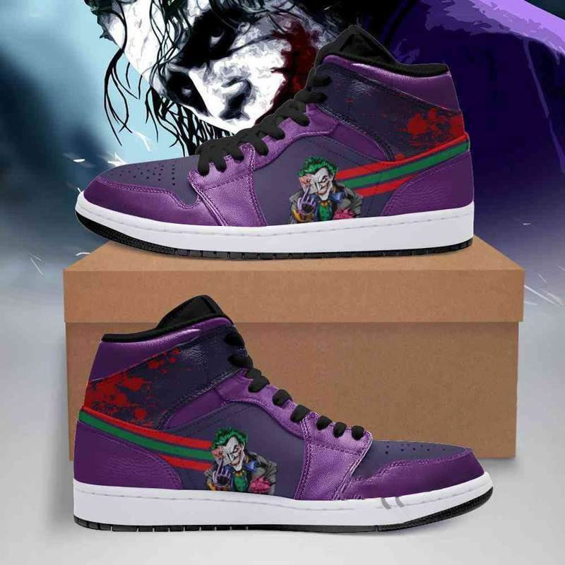 Joker Dc Comics Custom Air Jordan Shoes