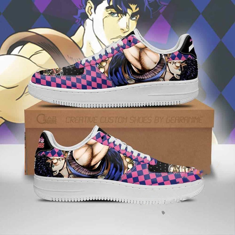Jonathan Joestar Jojo Anime Nike Air Force Shoes