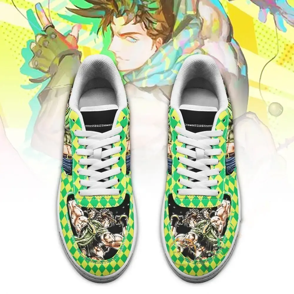 Joseph Joestar Jojo Anime Fan Gift Idea Amazon Nike Air Force Shoes