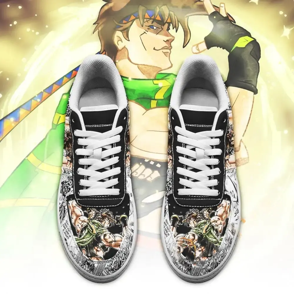 Joseph Joestar Manga Style Jojo’s Anime Fan Gift Amazon Nike Air Force Shoes