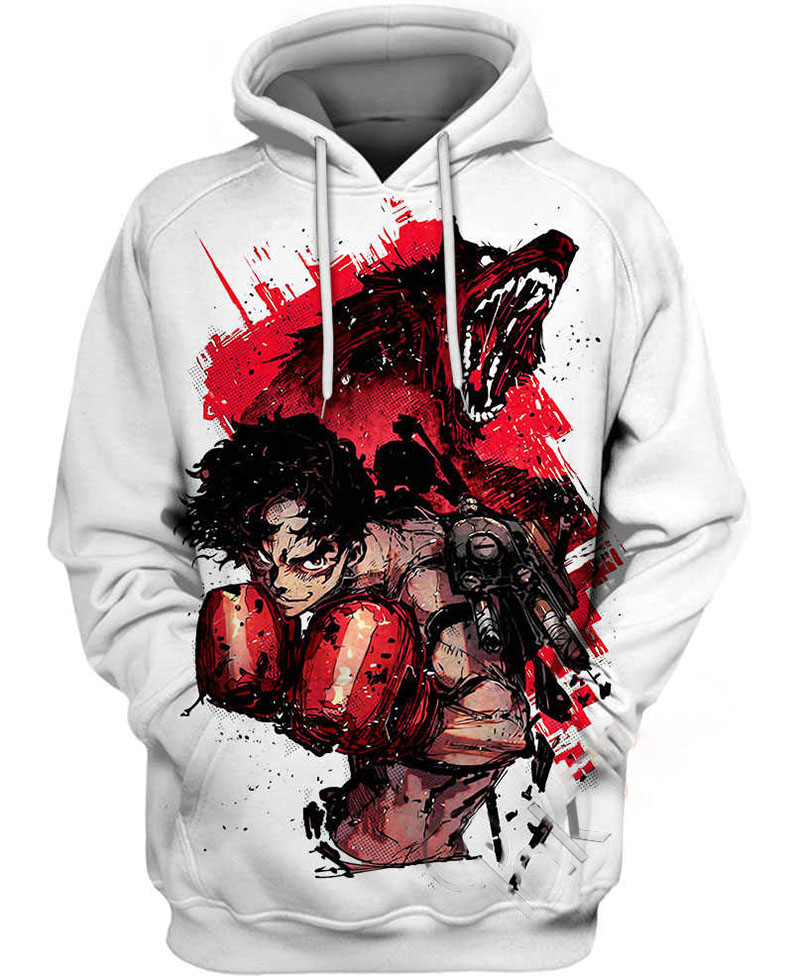 Junk Dog Megalobox Hoodie 3D