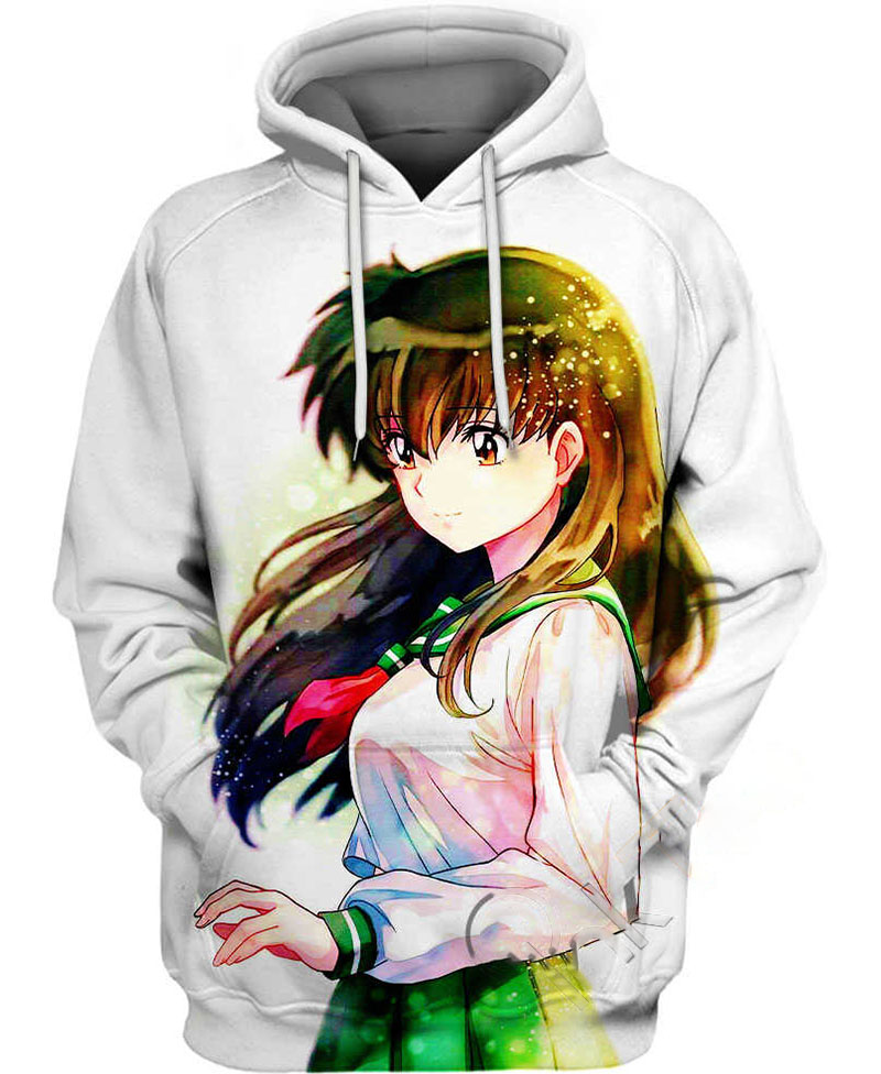 Kagome Inuyasha Hoodie 3D