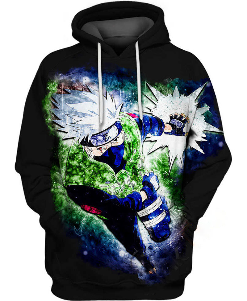 Kakashi A Shinobi Hoodie 3D