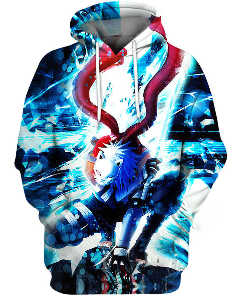 Kakashi Anbu Hoodie 3D