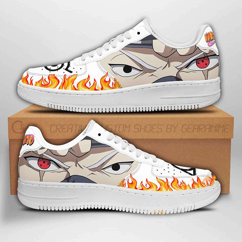 Kakashi Eyes Naruto Anime Nike Air Force Shoes