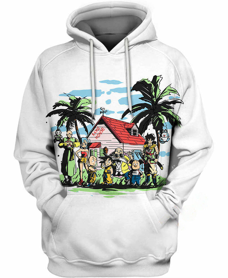Kame House Hoodie 3D