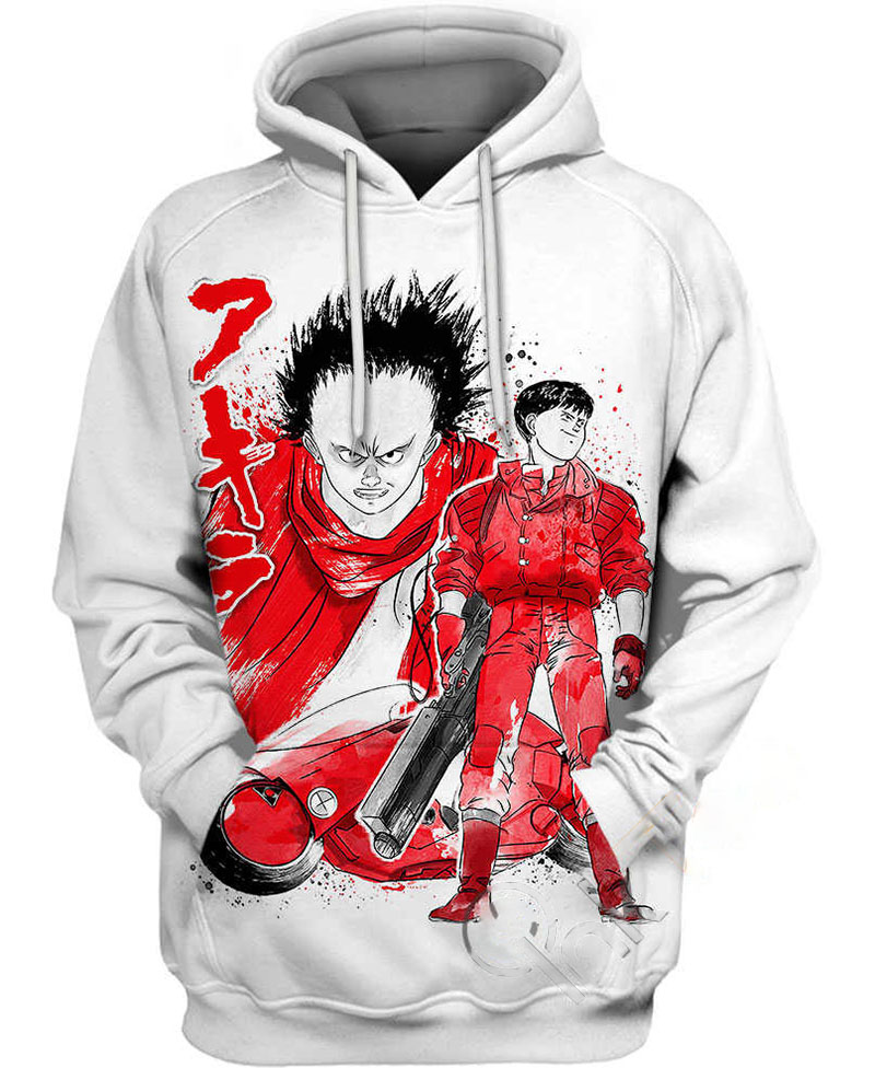 Kaneda And Tetsuo Hoodie 3D