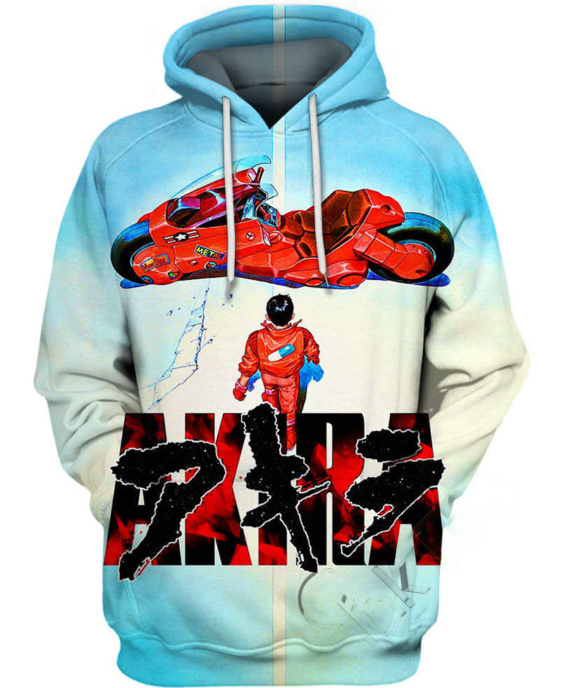Kaneda?s High-tech Motorcycle Hoodie 3D