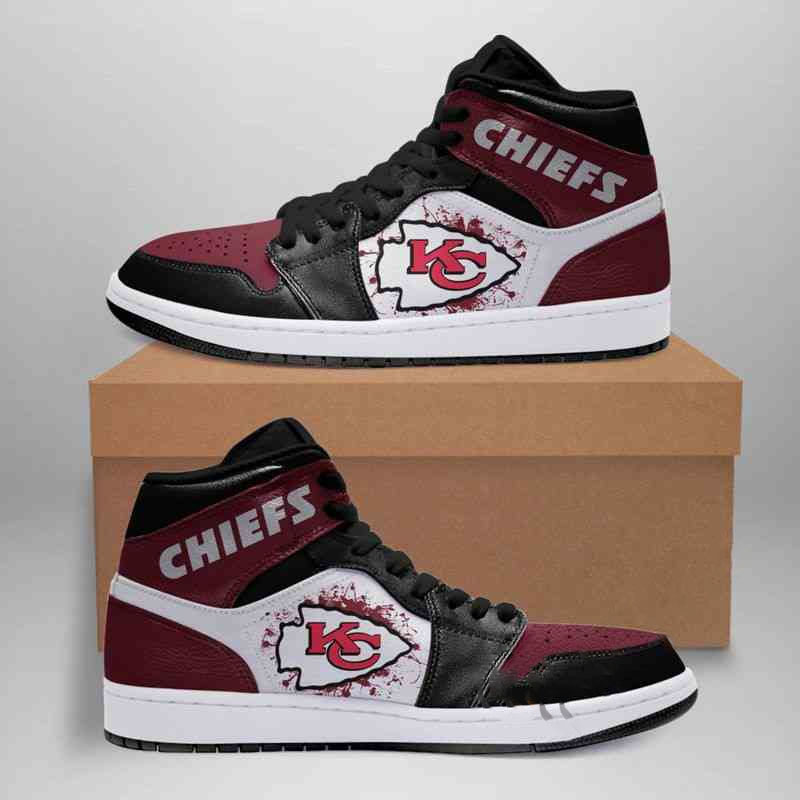 Kansas City Chiefs Nfl Custom Air Jordan Shoes