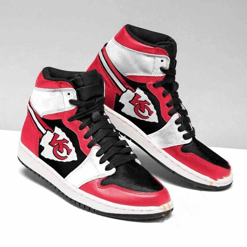 Kansas City Chiefs Nfl Football Custom Air Jordan Shoes