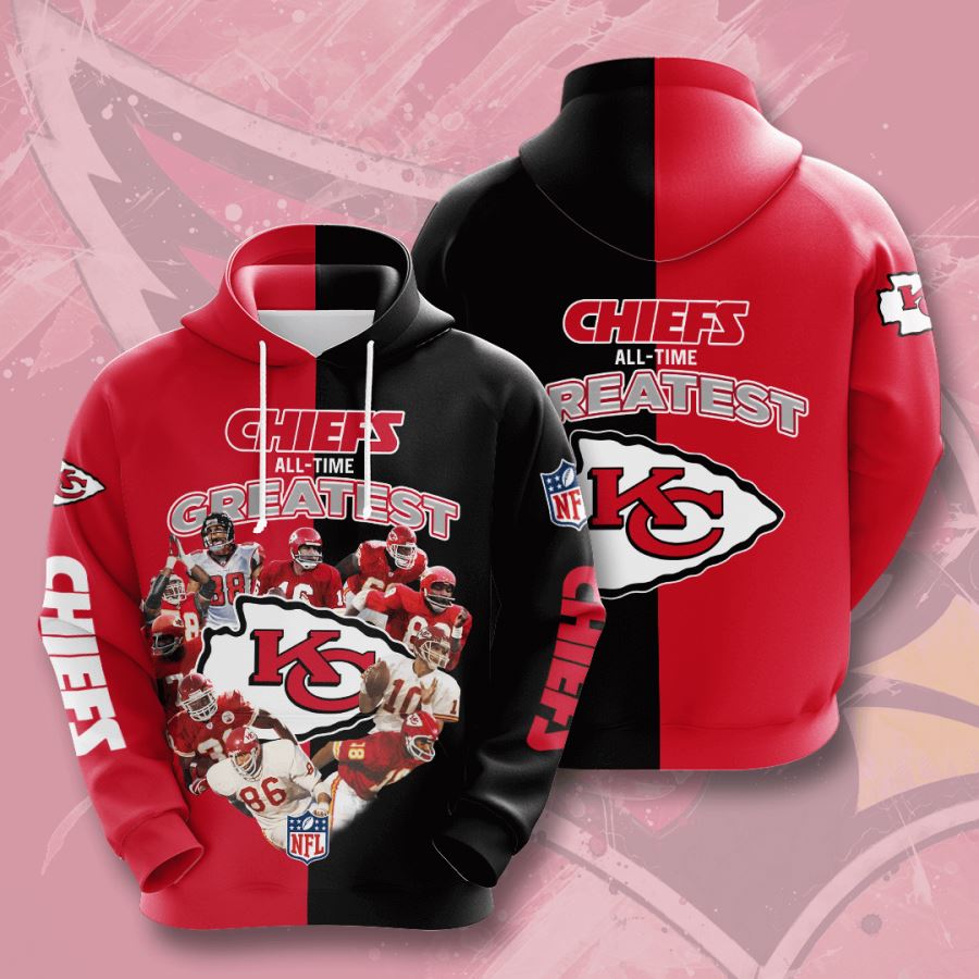 Kansas City Chiefs Custom Hoodie 3D