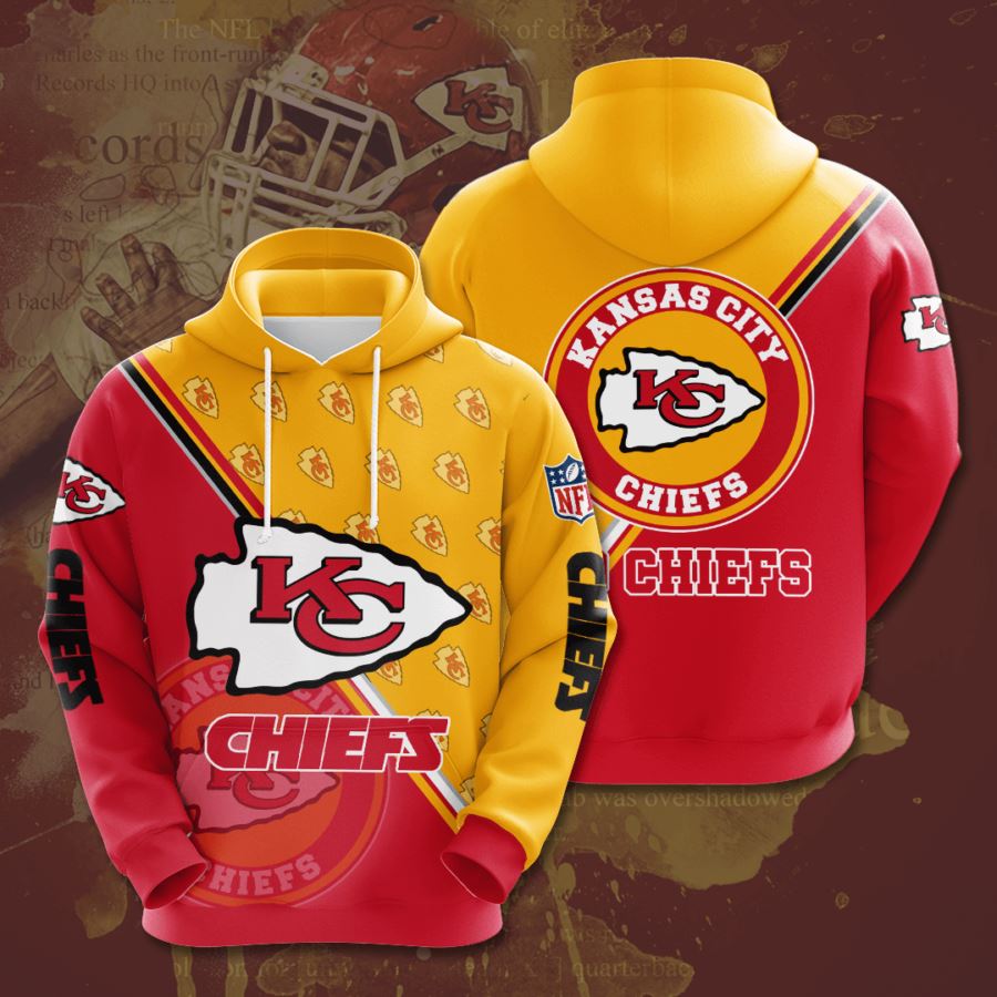 Kansas City Chiefs Custom Hoodie 3D