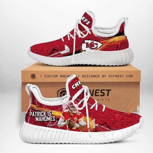 Kansas City Chiefs Team Customize Yeezy Boost