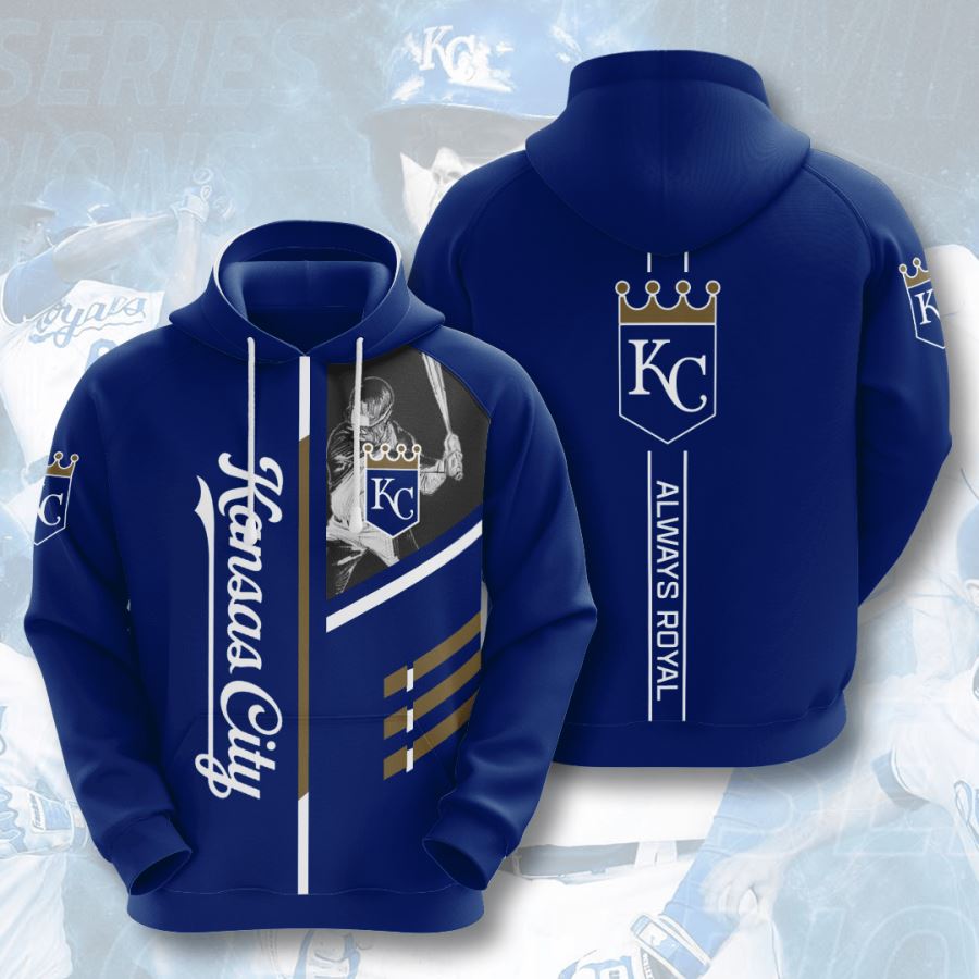 Kansas City Royals Custom Hoodie 3D