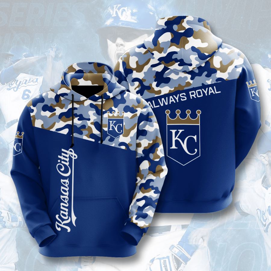 Kansas City Royals Custom Hoodie 3D