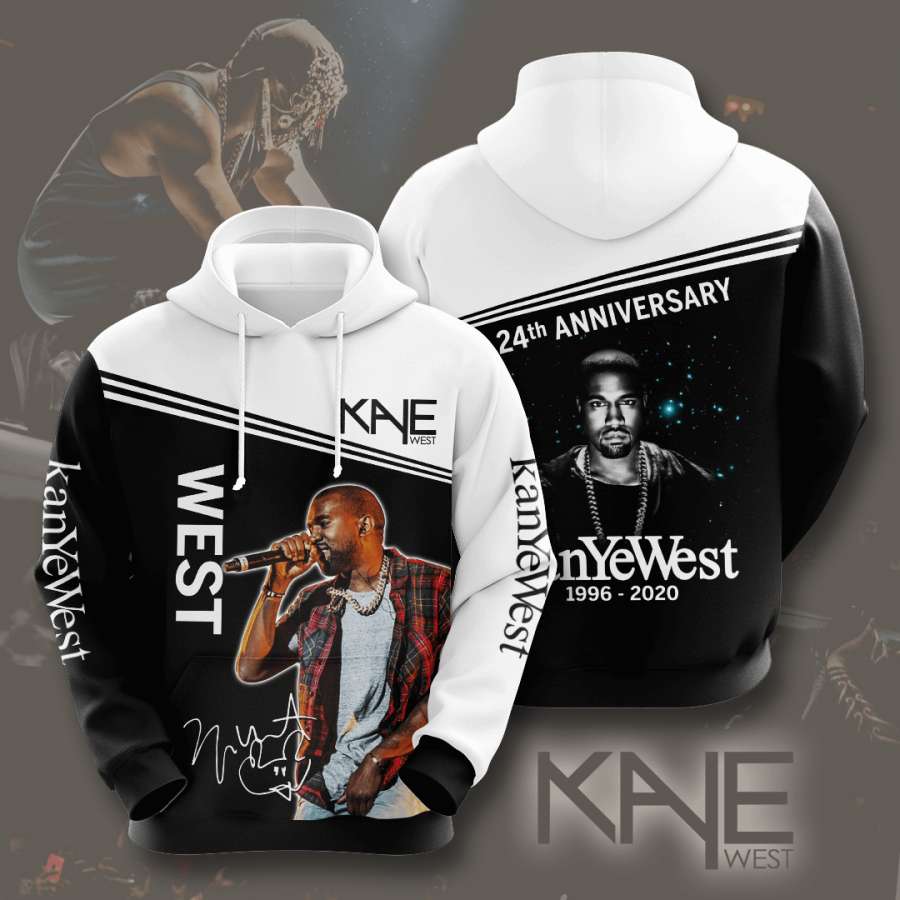 Kanye West Custom Hoodie 3D
