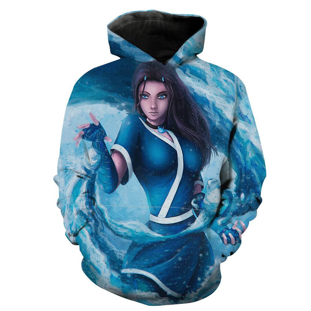 Katara Avatar The Last Airbender Katara Hoodie 3D