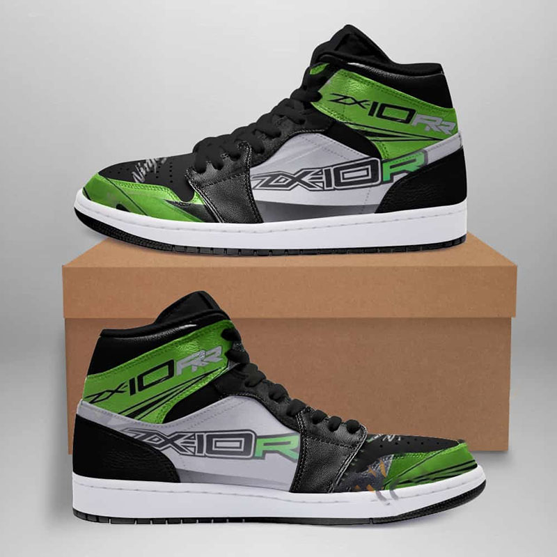 Kawasaki Ninja Zx-10r Custom Air Jordan Shoes