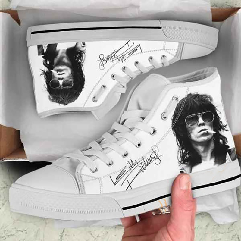 Keith Richards High Top Shoes