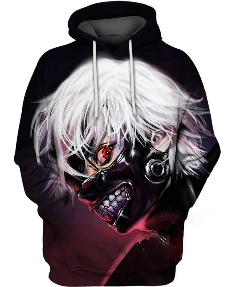 Ken Kaneki Unraavel Hoodie 3D