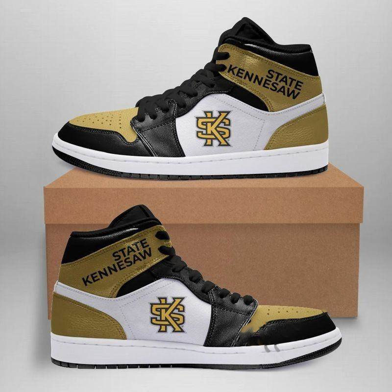 Kennesaw State Owls Custom Air Jordan Shoes