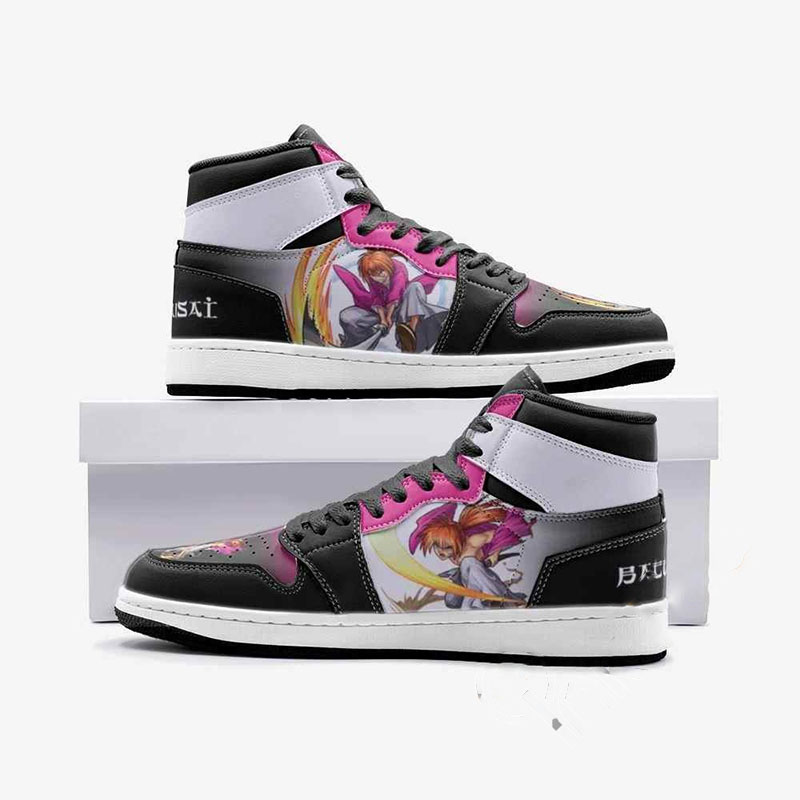 Kenshin Battousai Samurai X Custom Air Jordan Shoes
