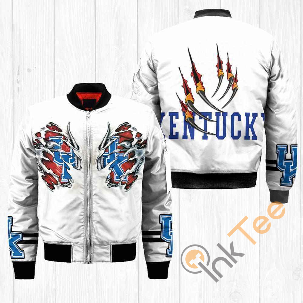 Kentucky Wildcats NCAA Claws Apparel Best Christmas Gift For Fans Bomber Jacket