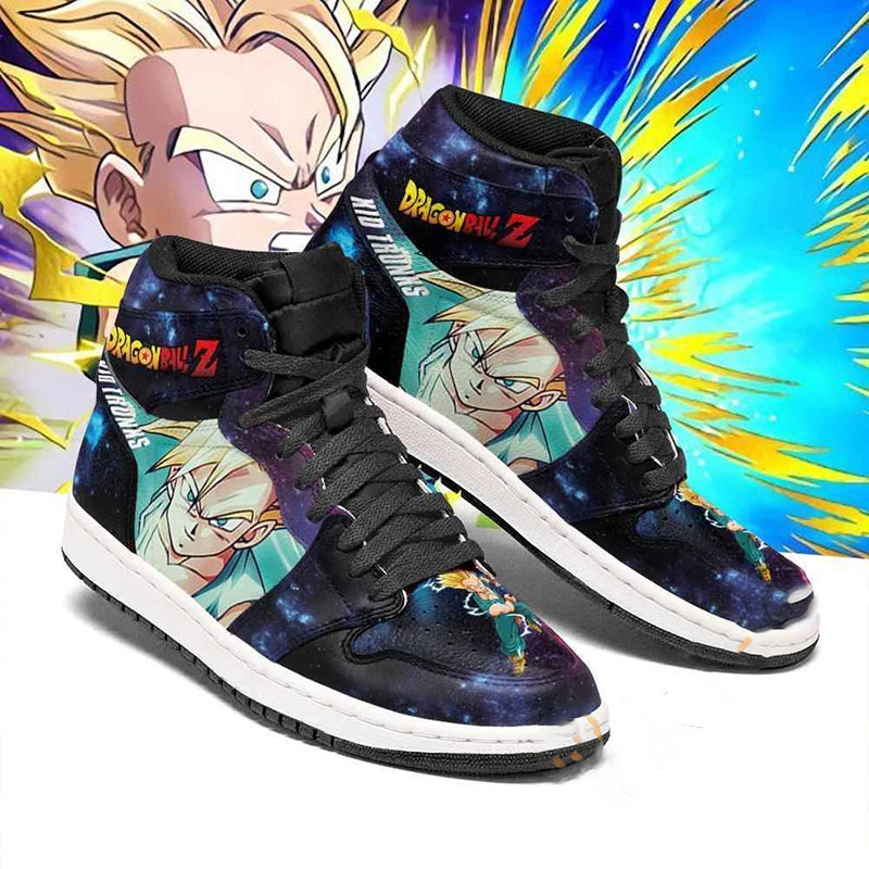 Kid Trunks Galaxy Dragon Ball Z Sneakers Anime Air Jordan Shoes