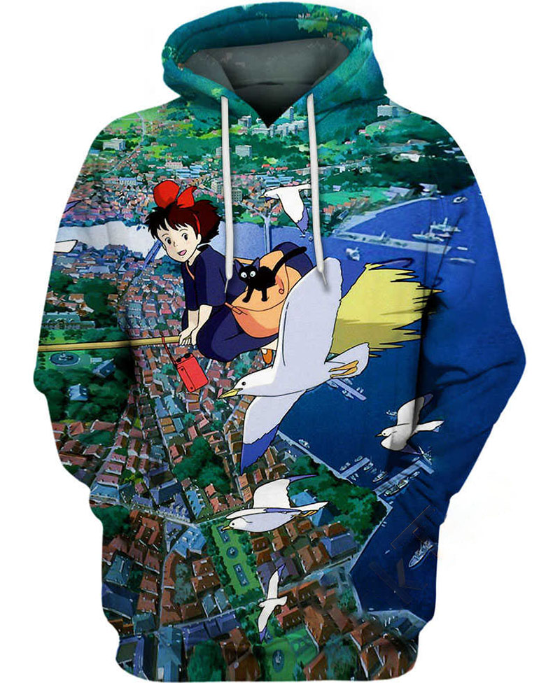 Kiki Cute Shipper Hoodie 3D